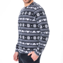 Emporio Armani Holidays Jacquard Loungewear - Blue
