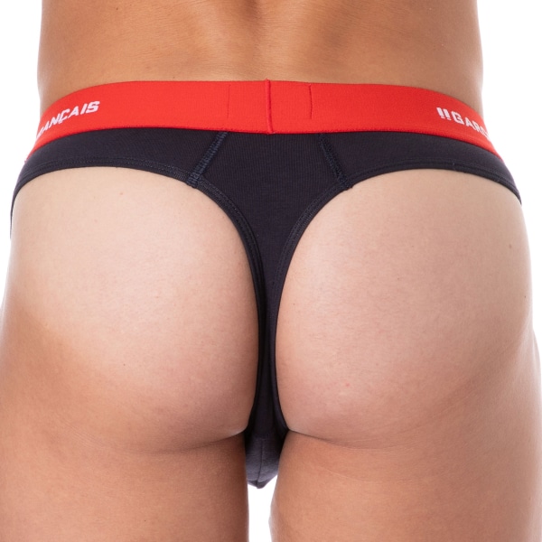 Garçon Français Cotton Thong - Tricolor