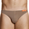 String Micro Knit Coton Marron