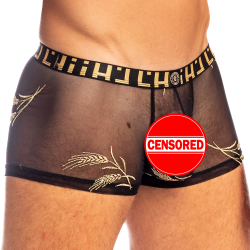 Shorty Hipster Push-Up Epi d'Or Noir L'Homme Invisible