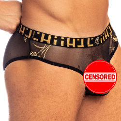 Slip Freedom Epi d'Or Noir L'Homme Invisible
