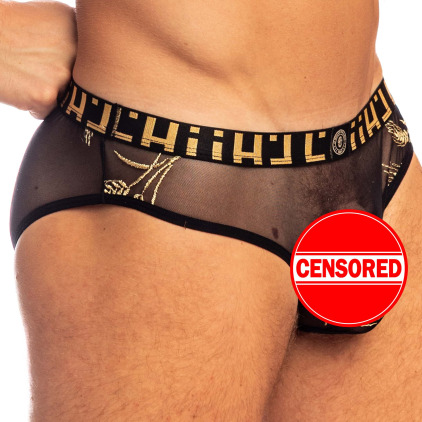 Slip Freedom Epi d'Or Noir L'Homme Invisible