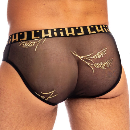 Slip Freedom Epi d'Or Noir L'Homme Invisible