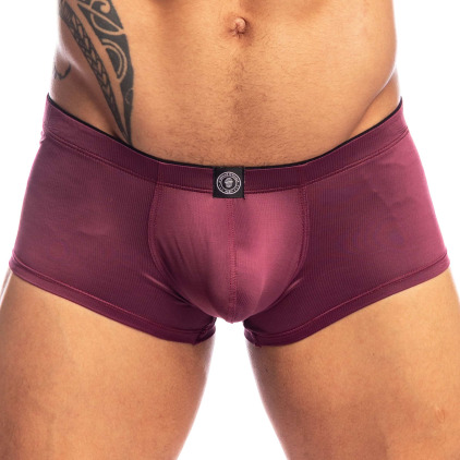 Shorty Push-Up Silky Touch Bordeaux L'Homme Invisible