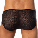 L'Homme invisible Désirs Nocturnes Bellevue Briefs - Black