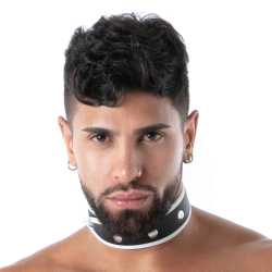 TOF Paris Neoprene Choker - Black - White