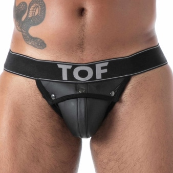 Jock Box en Néoprène Noir TOF Paris