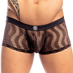 Shorty Hipster Push-Up Night Ripple Chocolat L'Homme Invisible
