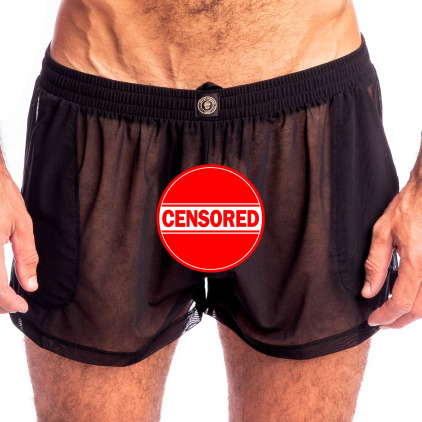 Short Lounge Epi d'Or Noir L'Homme Invisible
