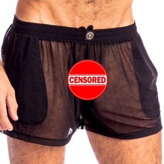 Short Lounge Epi d'Or Noir L'Homme Invisible