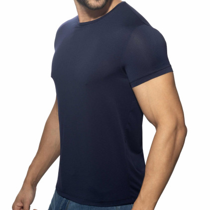 T-Shirt Veloz Dry Bleu Marine Addicted
