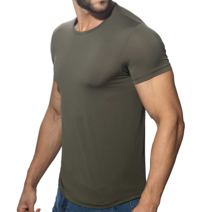 T-Shirt Veloz Dry Kaki Addicted