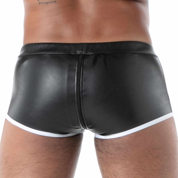 TOF Paris Kinky Full Zip Trunks - Black - White