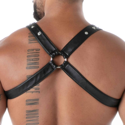 Harnais Bulldog Kinky Noir TOF Paris