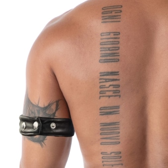 Brassard Kinky Noir TOF Paris
