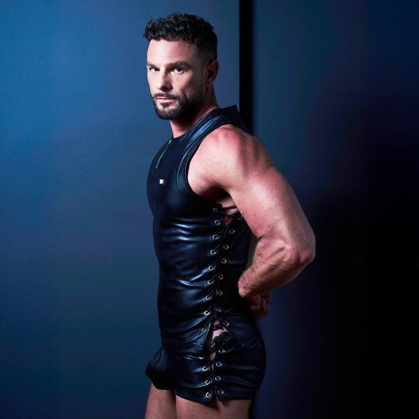 TOF Paris Kinky Laced Trunks - Black