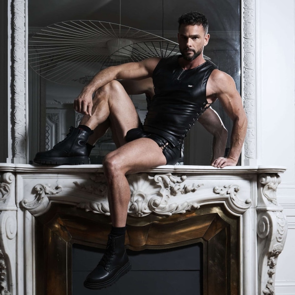 TOF Paris Kinky Laced Trunks - Black
