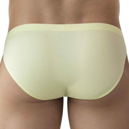 Slip Reto Jaune Pâle Clever