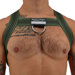 Harnais Bulldog Cumdump Kaki Breedwell