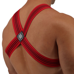 Harnais Bulldog Cumdump Rouge Breedwell