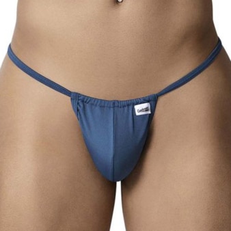 String Ficelle Coulissant Bleu Pétrole CandyMan