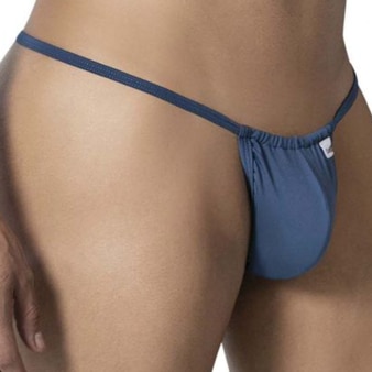 String Ficelle Coulissant Bleu Pétrole CandyMan