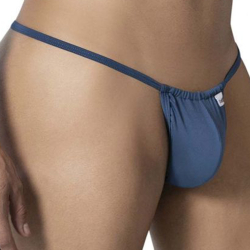 String Ficelle Coulissant Bleu Pétrole CandyMan