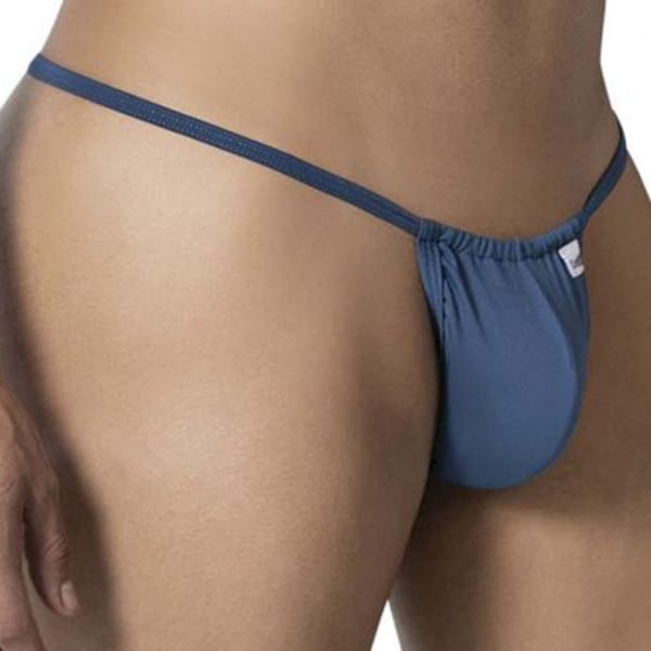 String Ficelle Coulissant Bleu Pétrole CandyMan