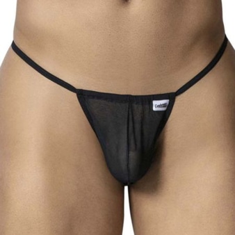 String Ficelle Transparent Noir CandyMan