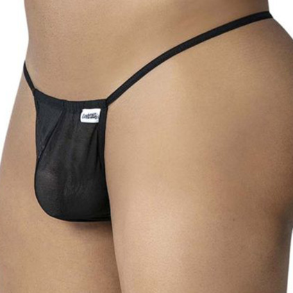 String Ficelle Transparent Noir CandyMan