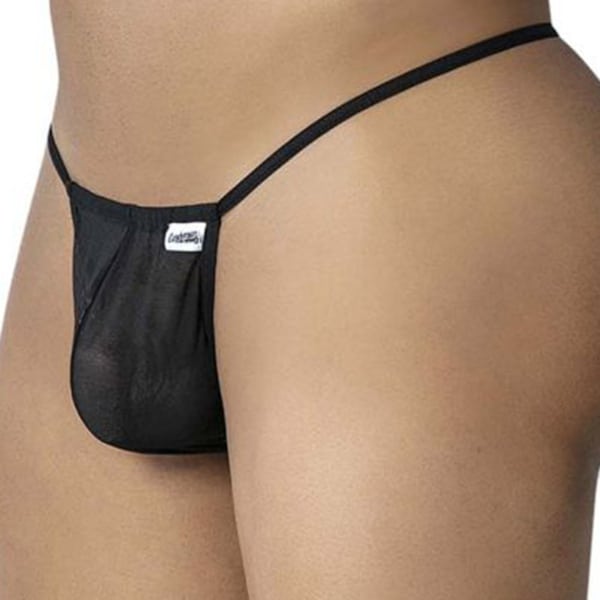 String Ficelle Transparent Noir CandyMan