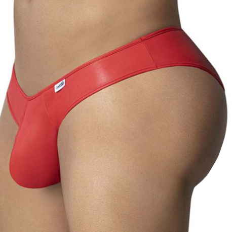 CandyMan Bottomless Heart Briefs - Red