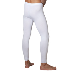 Doreanse Cotton Modal Long John - White