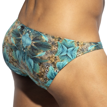 Slip Bikini Safari Turquoise ES Collection