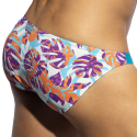 Slip Bikini Garden Rib Turquoise ES Collection
