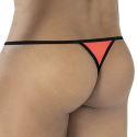 CUT4MEN SP4NDEX GLOW Ajdustable Pouch Thong - Tangerine