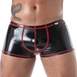 TOF Paris Latex Second Skin Trunks - Black