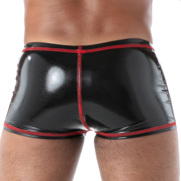 TOF Paris Latex Second Skin Trunks - Black