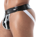 Jock Strap Zippé en Latex Seconde Peau Noir TOF Paris