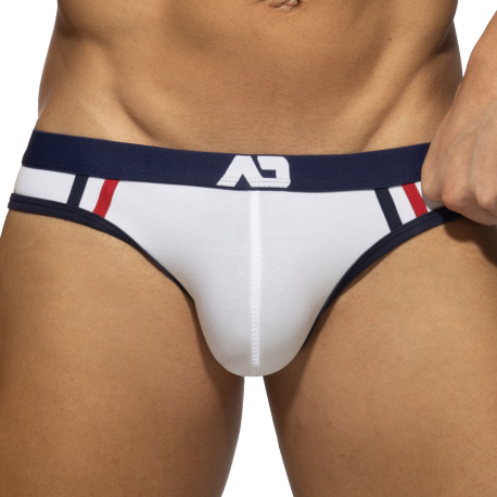 Addicted Basic Colors Sportive Briefs - White