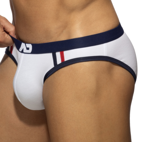 Addicted Basic Colors Sportive Briefs - White