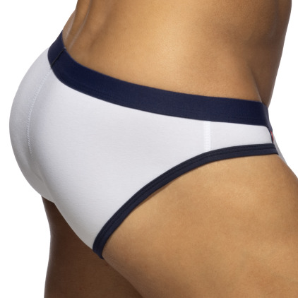 Slip Basic Colors Sportive Blanc Addicted