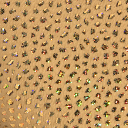 Slip Bikini Gold Stones Beige Addicted
