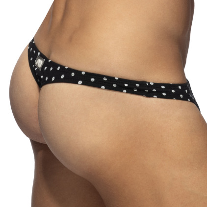 String Cum Dots Noir Addicted
