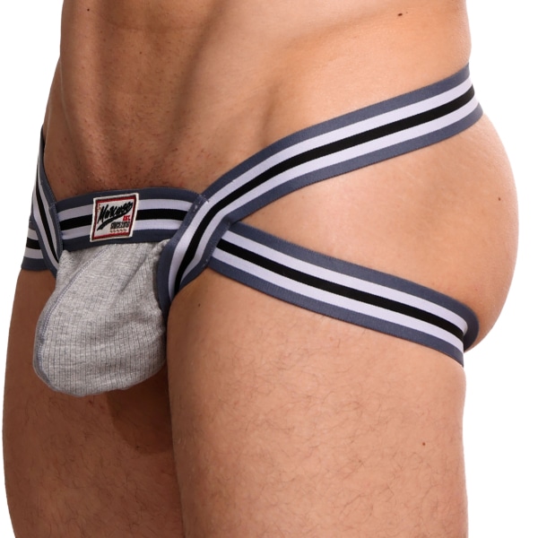 Jock Strap Marche Gris Chiné Marcuse