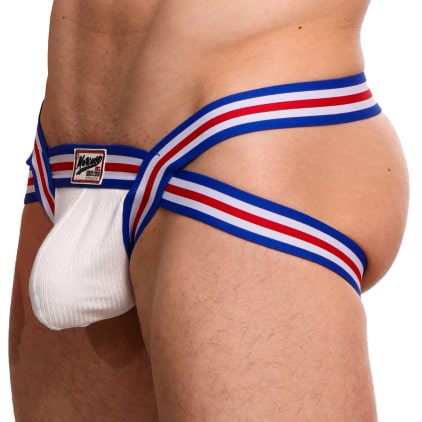 Jock Strap Marche Blanc Marcuse
