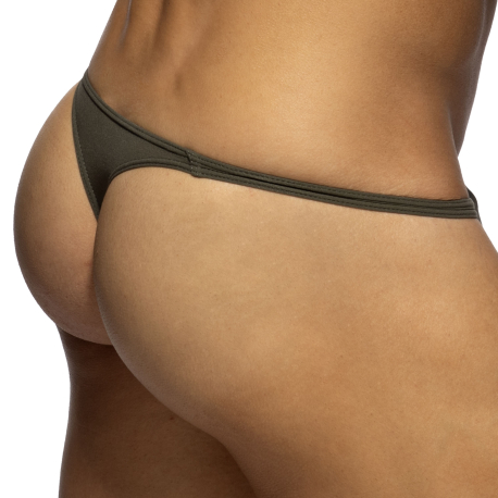 Addicted Basic Colors Second Skin Thong - Khaki