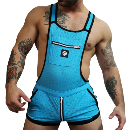 Salopette Futura Bleu Turquoise Breedwell