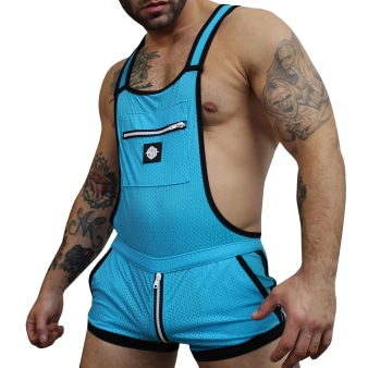 Salopette Futura Bleu Turquoise Breedwell