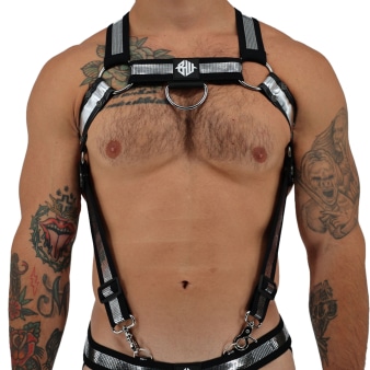 Harnais Body Illuminator Argent Breedwell
